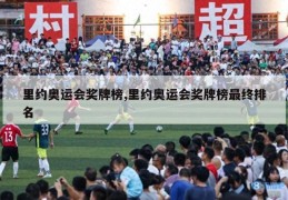 里约奥运会奖牌榜,里约奥运会奖牌榜最终排名