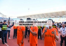 世界杯2024欧洲杯,2022年世界杯欧洲区预选赛赛程表